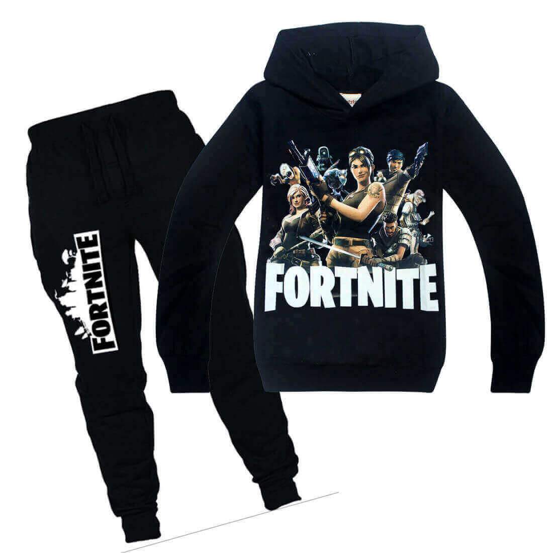 Fortnite pants and cheap hoodie