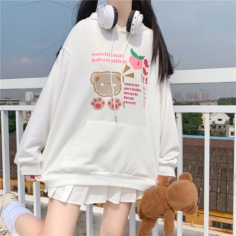 Rabbit hotsell Ears Lolita Hoodies Women