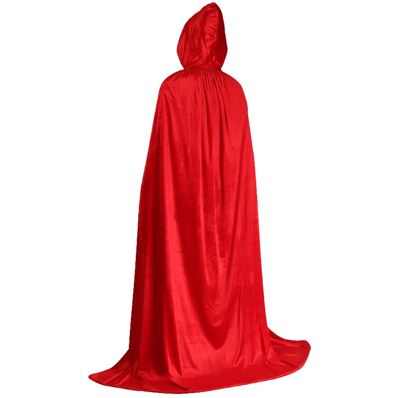 2022 Unisex Adult Child Medieval Costume Hooded Cape Short Cloak