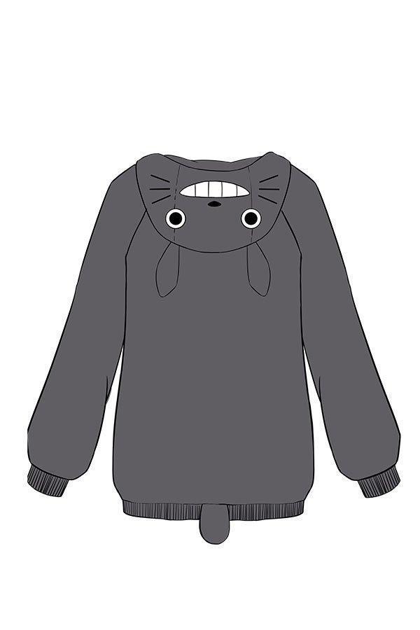 My Neighbor Totoro Tonari no Totoro Hoodie Coat Cosplay Costume
