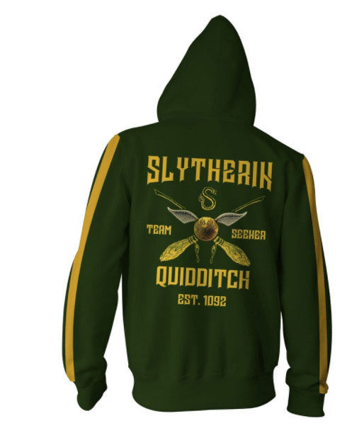 Harry Potter Movie Hogwarts School Salazar Slytherin Snake 1 Adult Cosplay Unisex 3D Printed Hoodie Pullover Sweatshirt Jacket With Zipper