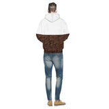 Nutellan Food Chocolate Unisex Adult Cosplay 3D Print Hoodie Pullover Sweatshirt