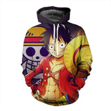 One Piece Anime Monkey D. Luffy New Unisex 3D Printed Hoodie Pullover Sweatshirt