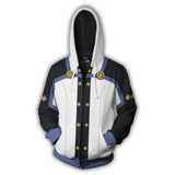 Sword Art Online SAO Anime Kirigaya Kazuto 2 Cosplay Unisex 3D Printed Hoodie Sweatshirt Jacket With Zipper