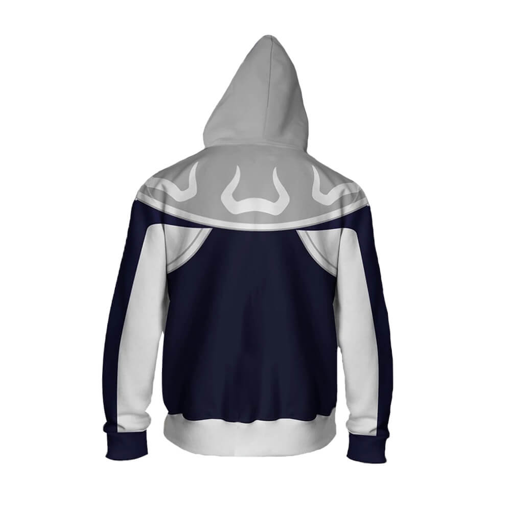 Avatar The Last Airbender Anime Old Man Master Pakku Unisex Adult Cosplay Zip Up 3D Print Hoodie Jacket Sweatshirt
