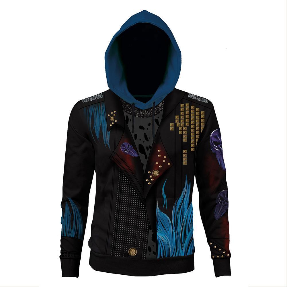Unisex Hades Hoodies Descendants 3 Pullover 3D Print Jacket Sweatshirt