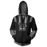Adult Star Wars Darth Vader Hoodie Halloween Cosplay Costume Hooded Sweatshirts