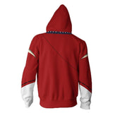 Unisex Hoodies Inuyasha Zip Up 3D Print Jacket Sweatshirt