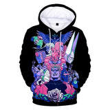 Unisex JoJo's Bizarre Adventure Hoodies All Villains Printed Pullover Jacket Sweatshirt