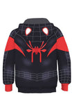 Girls Hoodie Spider-Man: Into the Spider-Verse Spider-Gwen Miles Morales 3D Pullover Sweatshirt Kids