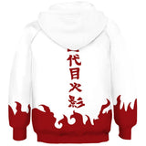 Kids Naruto Fourth Hokage Yondaime Hokage Hoodies 3D Print Jacket Sweatshirt