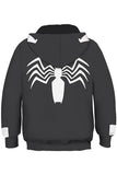 Kids Hoodie Venom Symbiote Pullover Sweatshirt Jacket for Boys