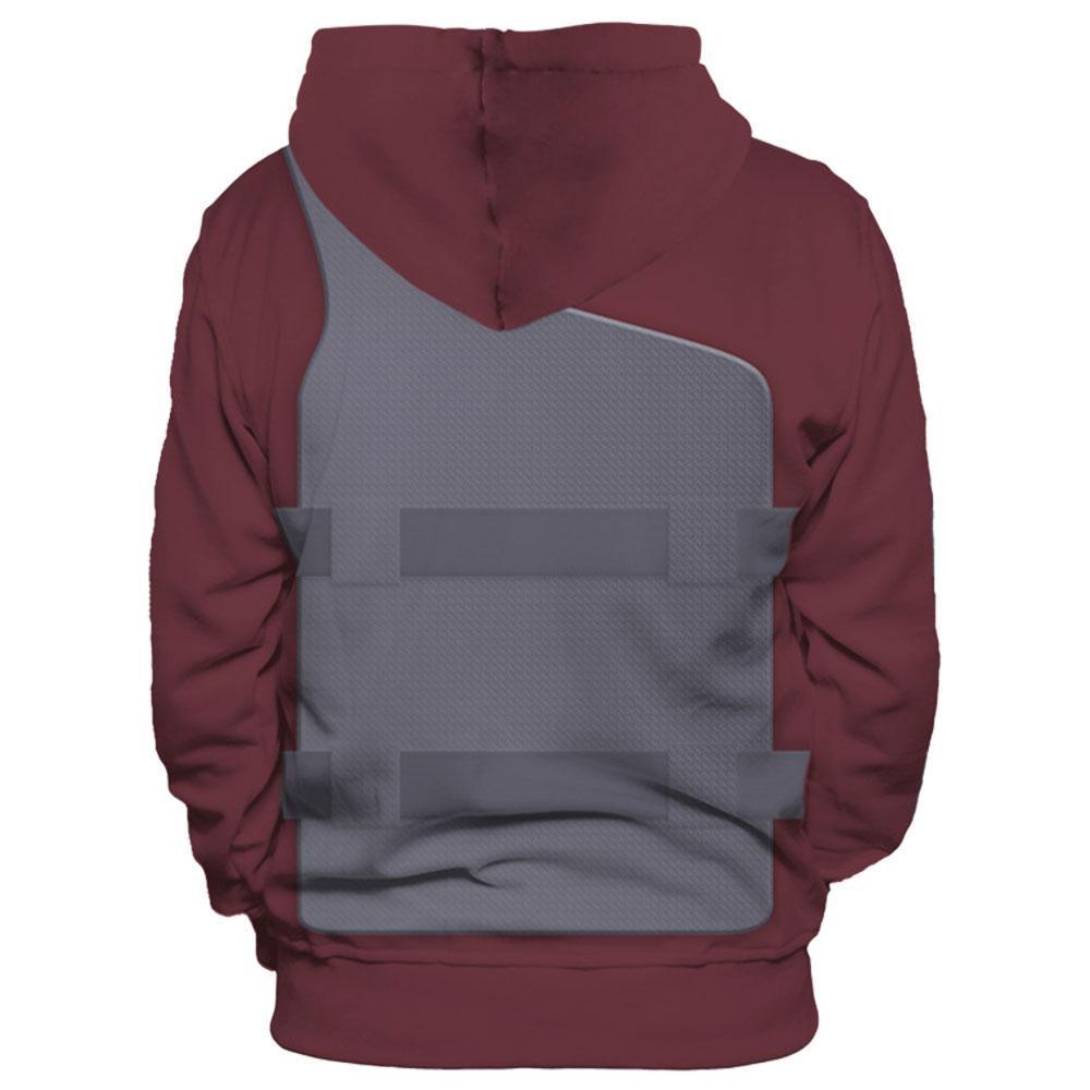 Unisex Hoodies Naruto Pullover 3D Print Jacket Sweatshirt