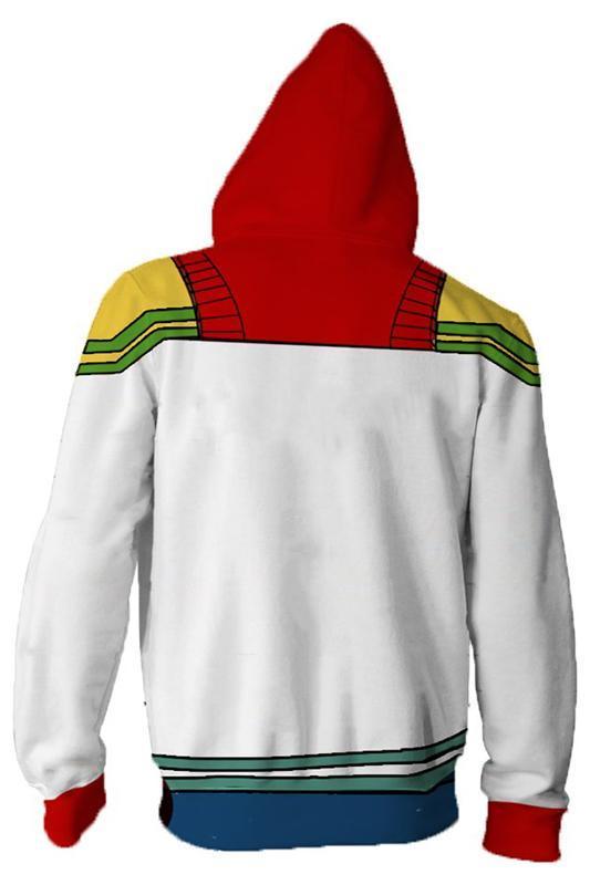 Teen Hoodie Boku No Hero My Hero Academia Fatgum 3D Zip-Up Sweatshirt Unisex