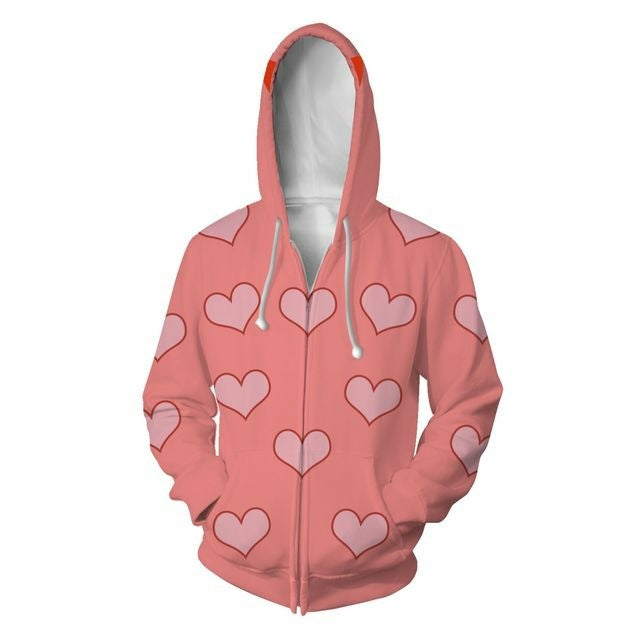 Suicide Squad Movie Harleen Quinzel Harley Quinn Pink 16 Unisex Adult Cosplay Zip Up 3D Print Hoodies Jacket Sweatshirt