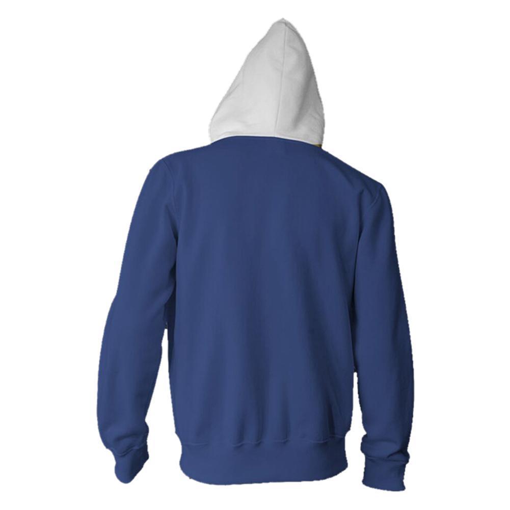 Unisex Conan Hoodies Detective Conan Zip Up 3D Print Jacket Sweatshirt