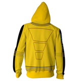 Unisex The Bride Hoodies Kill Bill Zip Up 3D Print Jacket Sweatshirt