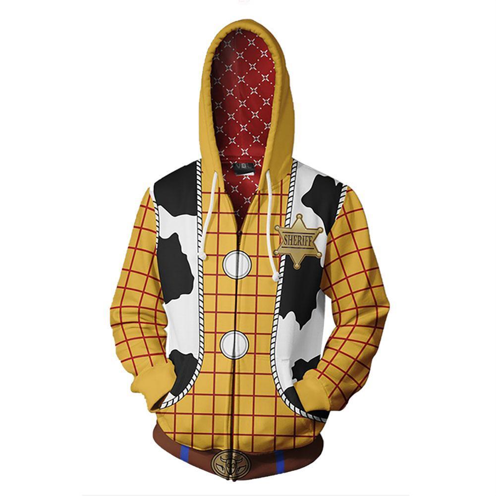 Unisex Woody Cosplay Costume Toy Story Cosplay Outfit Set