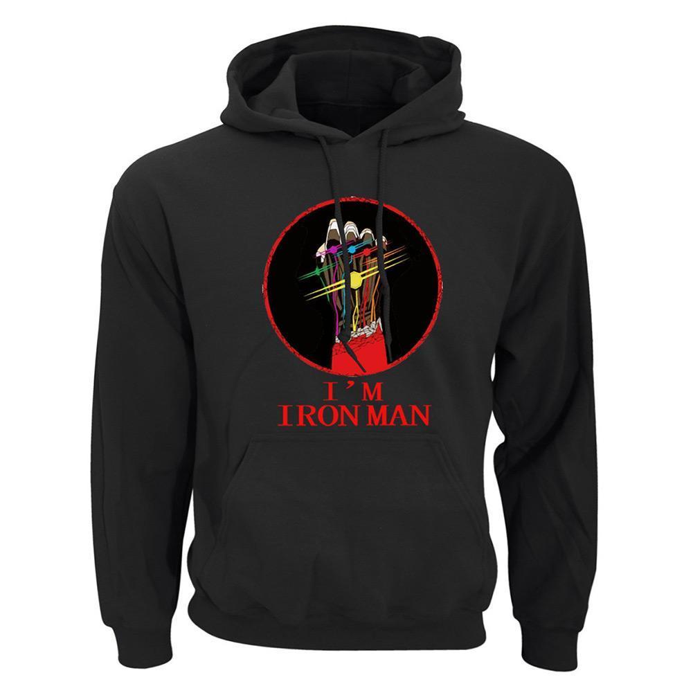 The Avengers Endgame Tony Stark Iron Man Infinity Gauntlet Jacket Hoodie