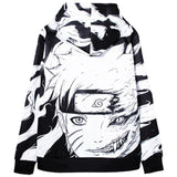 Unisex Naruto Hoodies Cool Aesthetic Pullover 3D Character Print Jacket Sweatshirt