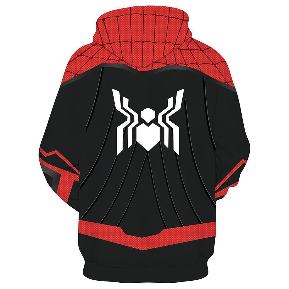Spider-man Unisex Hoodies Far From Home Pullover 3D Print Jacket Sweatshirt