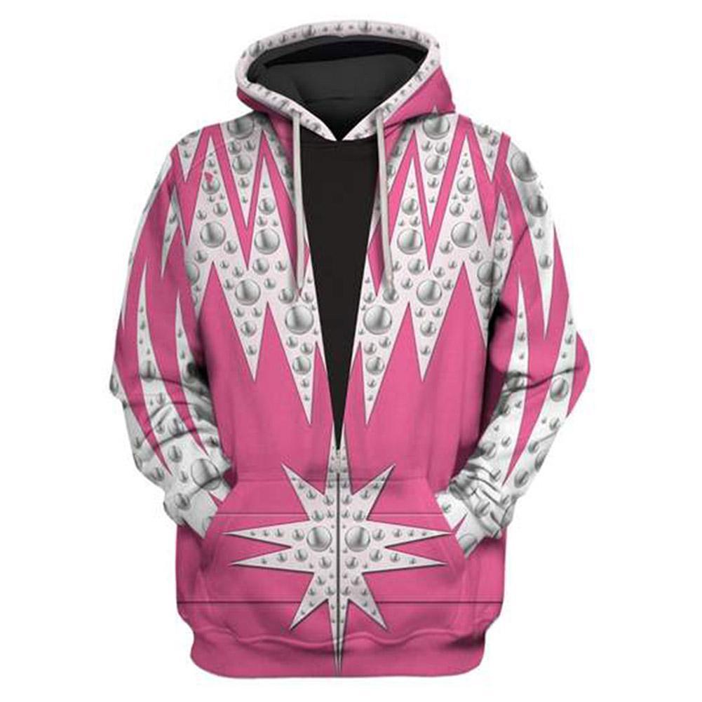 Rocketman Movie Elton John Red Unisex Adult Cosplay Zip Up 3D Print Hoodies Jacket Sweatshirt