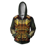 Mysterio Quentin Beck Unisex Hoodies Spider-Man Far From Home Zip Up 3D Print Jacket Sweatshirt