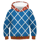 Kids Guido Mista Hoodies JoJo's Bizarre Adventure Pullover 3D Print Jacket Sweatshirt