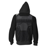 Punisher TV Frank Castle Skeleton Style B Unisex Adult Cosplay Zip Up 3D Print Hoodies Jacket Sweatshirt