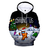 Adult Style-07 Impostor Crewmate Among Us Cartoon Game Unisex 3D Printed Hoodie Pullover Sweatshirt