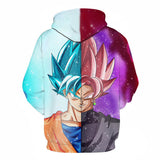 Dragon Ball Anime Son Goku Kakarotto 39 Unisex Adult Cosplay 3D Printed Hoodie Pullover Sweatshirt