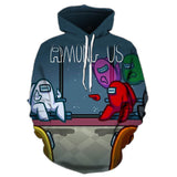 2022 New Among Us Party Game of Teamwork Unisex Adult Cosplay 3D Print Hoodie Pullover Sweatshirt For Children