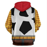 Unisex Woody Hoodies Toy Story 4 Pullover 3D Print Jacket Sweatshirt