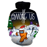 2022 New Among Us Party Game of Teamwork Unisex Adult Cosplay 3D Print Hoodie Pullover Sweatshirt For Children