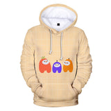 Adult Style-09 Impostor Crewmate Among Us Cartoon Game Unisex 3D Printed Hoodie Pullover Sweatshirt