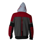 RWBY Game Raven Branwen Unisex 3D Printed Hoodie Sweatshirt Jacket With Zipper