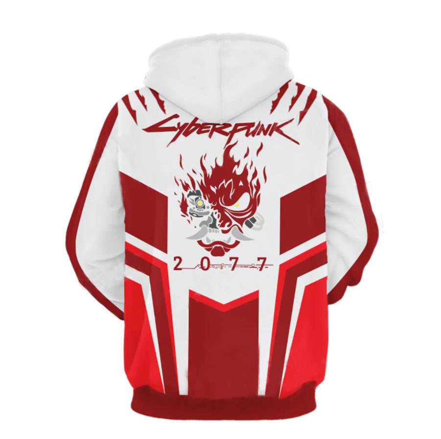 Cyberpunk 2077 Game Animal Gang Logo Cosplay Unisex 3D Printed Hoodie Sweatshirt Pullover