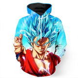 Dragon Ball Anime Son Goku Kakarotto 21 Unisex Adult Cosplay 3D Printed Hoodie Pullover Sweatshirt