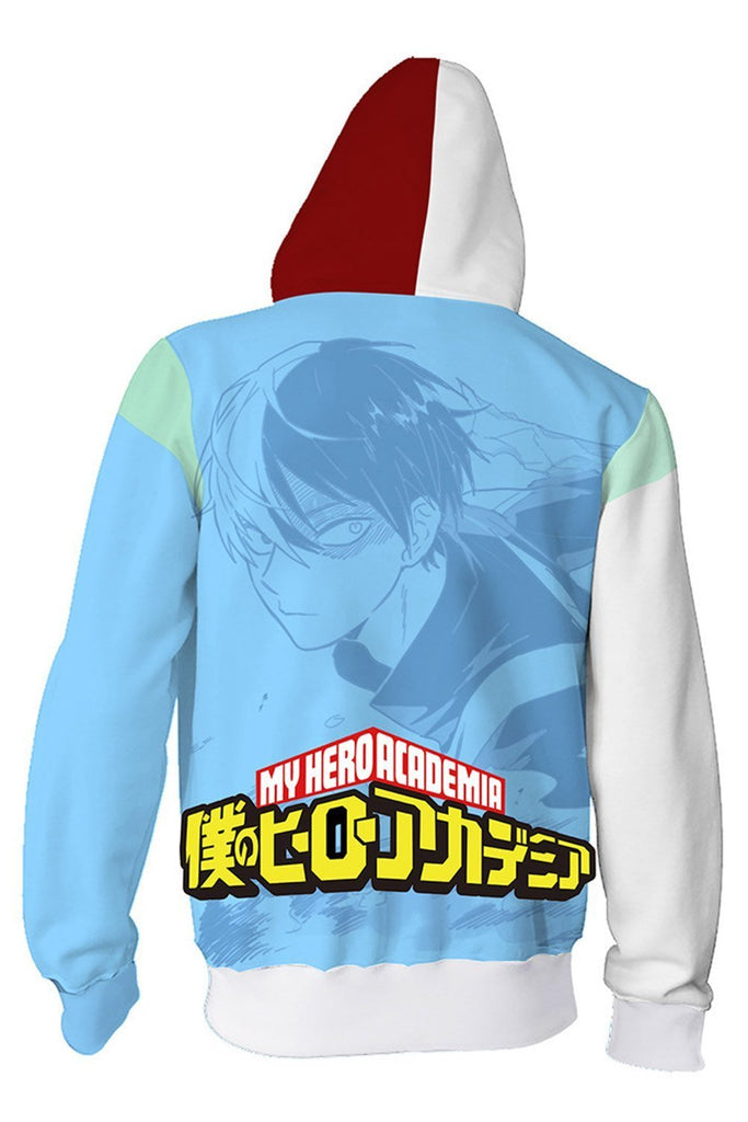 Anime My Hero Academia Hoodie Boku no Hero Academia Shoto Todoroki Sweatshirt Fleeces