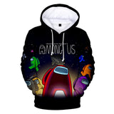 Adult Style-01 Impostor Crewmate Among Us Cartoon Game Unisex 3D Printed Hoodie Pullover Sweatshirt