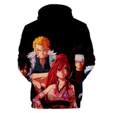 Fairy Tail Anime Erza Scarlet New Unisex Adult Cosplay 3D Print Hoodie Pullover Sweatshirt
