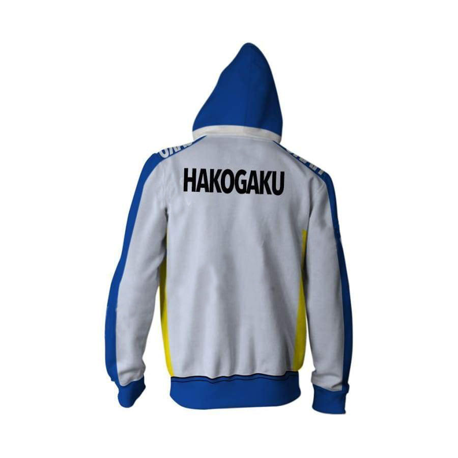 Yowamushi Pedal HAKOGAKU Anime Unisex 3D Printed Hoodie Sweatshirt Jacket With Zipper