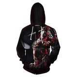 Deadpool Wade Winston Wilson New Mutants Movie Cosplay Unisex 3D Printed Hoodie Sweatshirt Jacket With Zipper