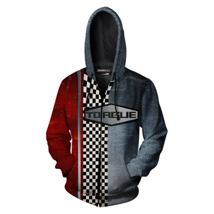 TORGUE Borderlands Game Unisex 3D Printed Hoodie Sweatshirt Jacket With Zipper