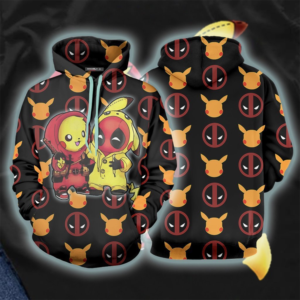 Deadpool Movie Unisex 3D Printed Hoodie Pullover Sweatshirt