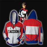 Resident Evil Game RACCOON Girl Red Cosplay Unisex 3D Printed Hoodie Sweatshirt Jacket With Zipper