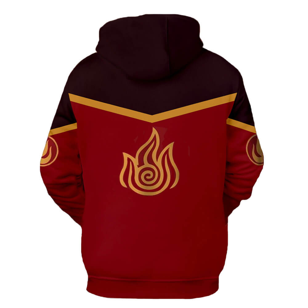 Avatar The Last Airbender Anime Fire Nation Azulon Ozai Unisex Adult Cosplay 3D Printed Hoodie Pullover Sweatshirt