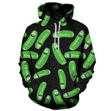 Rick and Morty Alien Parasite Anime Unisex 3D Printed Hoodie Pullover Sweatshirt