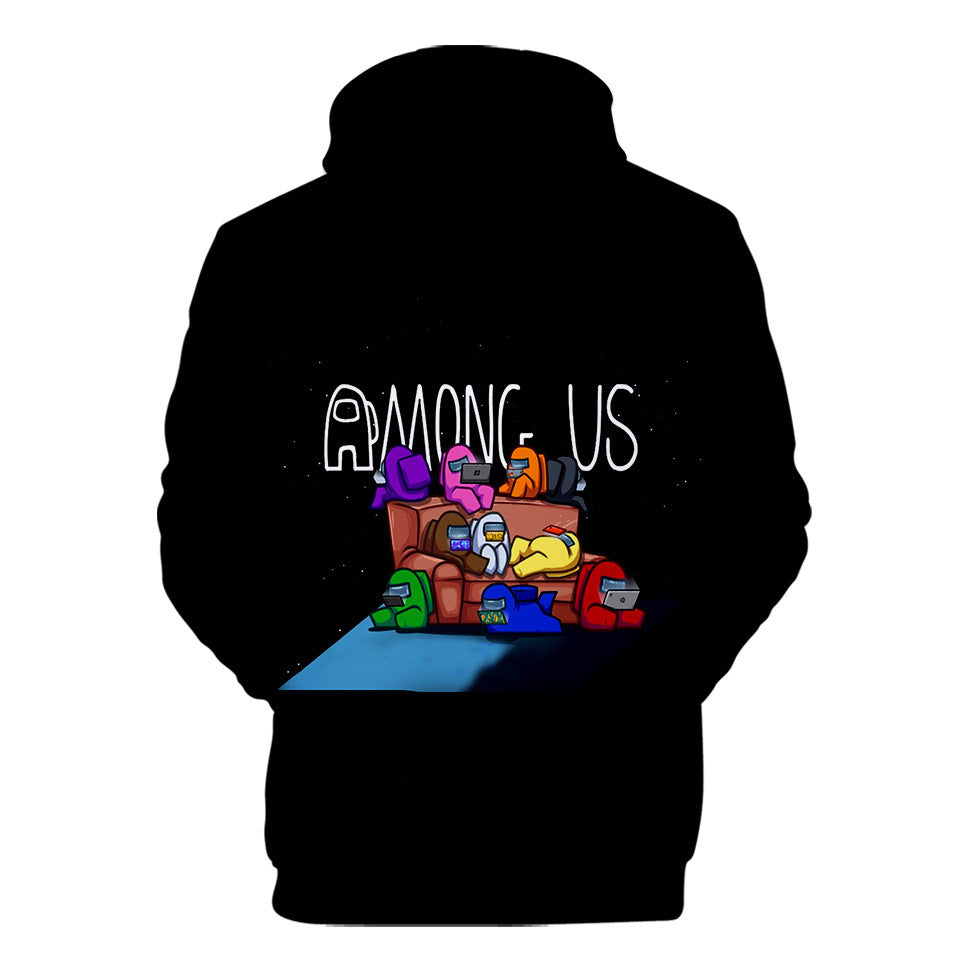 Adult Style-23 Impostor Crewmate Among Us Cartoon Game Unisex 3D Printed Hoodie Pullover Sweatshirt