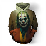 Joker Movie Arthur Clown 13 Unisex Adult Cosplay 3D Printed Hoodie Pullover Sweatshirt